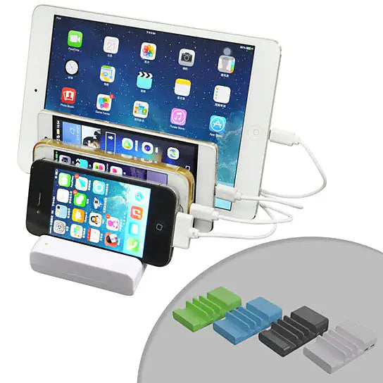 Multi-Device Charging Station Organizer - 4 Device Stand