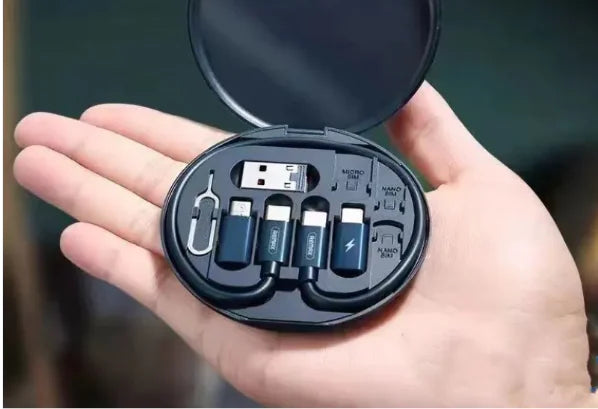 Multi-Interface Charging Storage Bracket - USB Lightning Type-C
